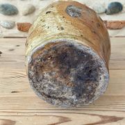 Ancient stoneware jar with two handles – late 19th / early 20th century