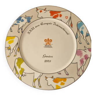 Chateaux relay plate