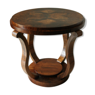 Walnut side table