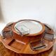 Plateau tournant Lazy Susan, design scandinave des années 60
