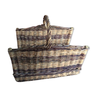 Wood basket