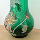 Art Nouveau vase in hand-painted blown glass – Legras style