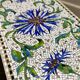 Amazing Wrought Iron Handmade Mosaic Coffee Table - France 1960's