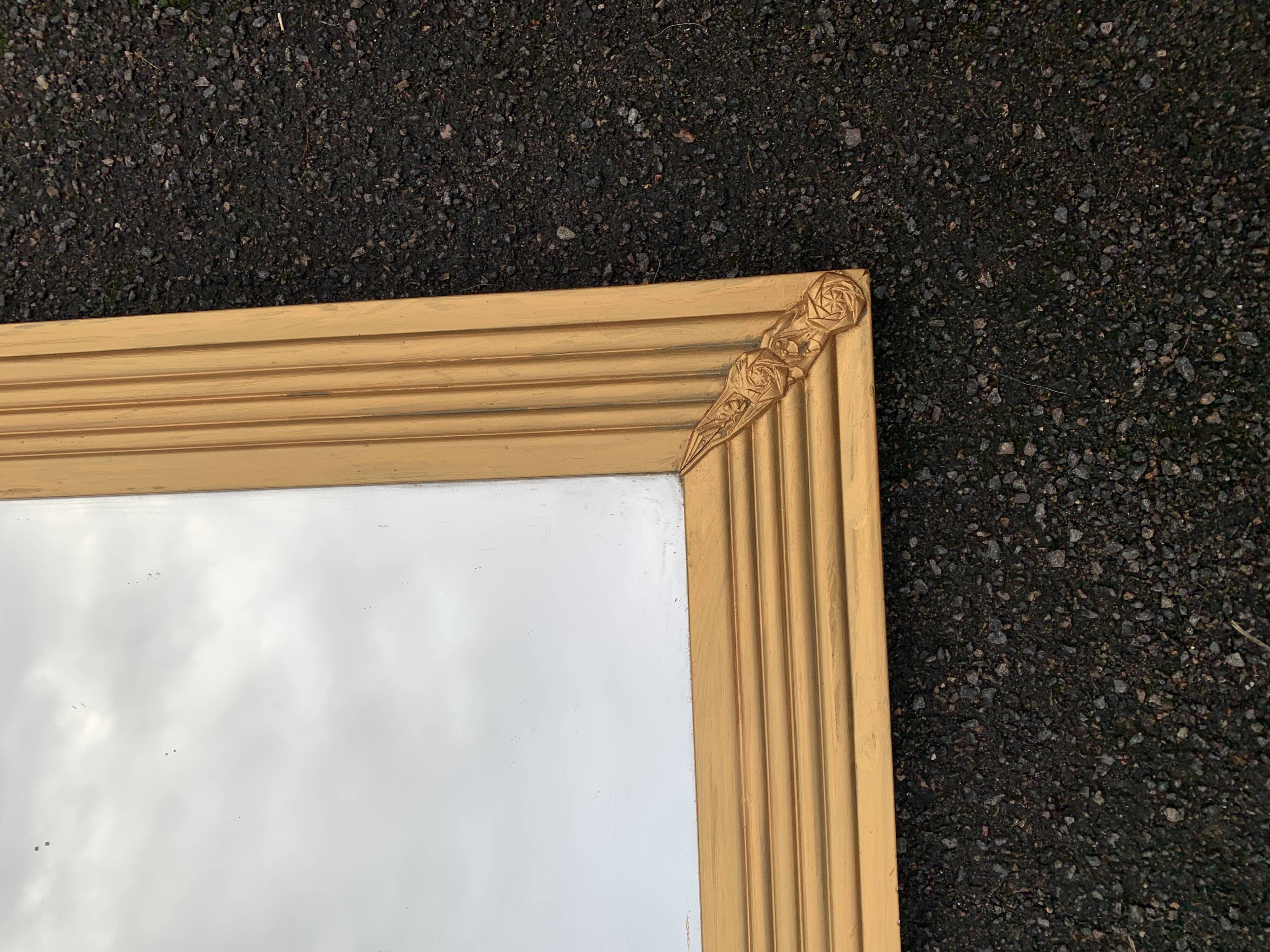 Old art deco style mirror