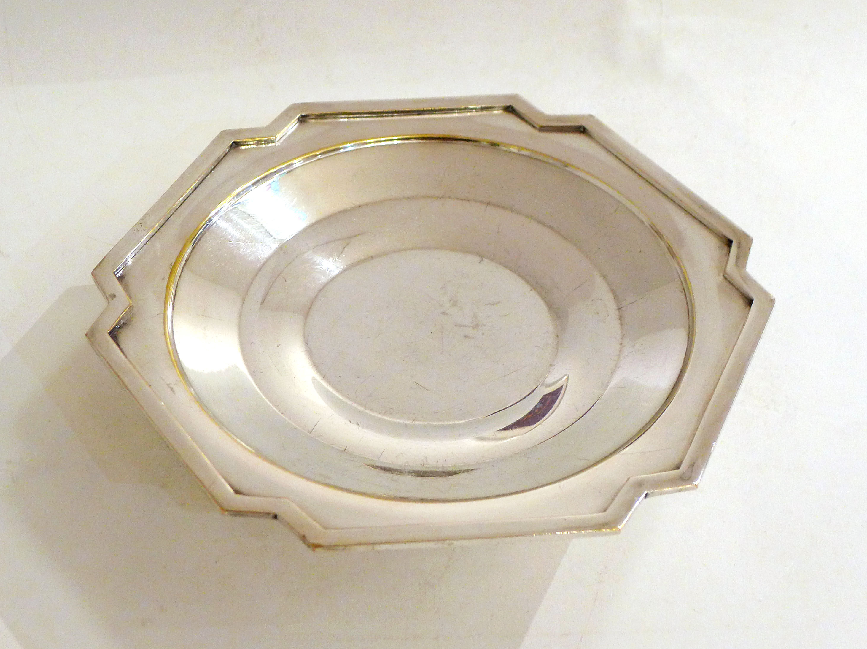 Art Deco silver standing cup