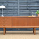 Enfilade en teck blond par McIntosh