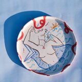 Siren - ceramic platter