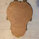 Antique gold baroque mirror 60 x 48cm