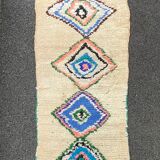 Berber carpet Azilal 85x175 cm