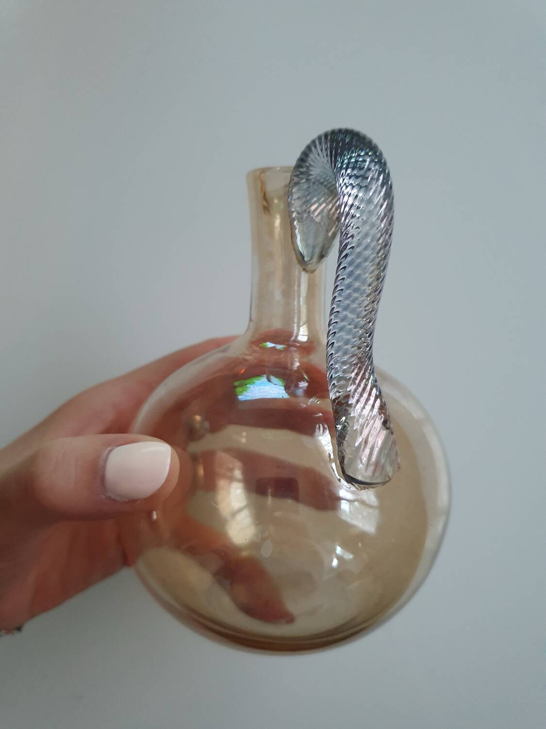 Iridescent vase