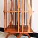 Antique Solid Wood Revolving Bookcase