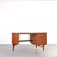 Mid-Century Organic Teak Desk from Sola Møbler, 1960s.