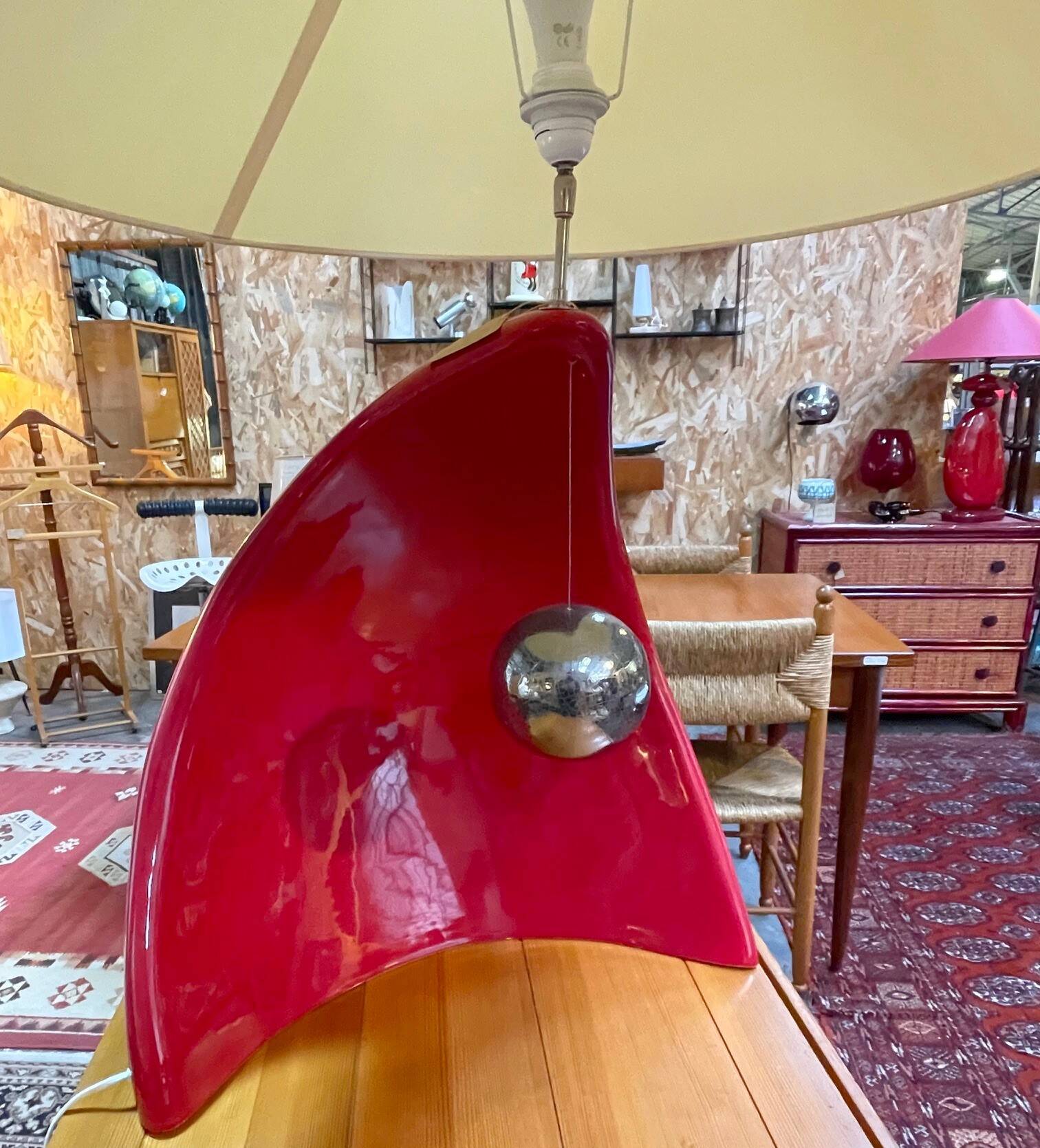 Ceramic lamp by François Châtain from the 2000s.