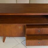 Vintage sideboard with compass feet