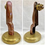 Vintage Streamline Ship bronze Art Deco wall light Ezan