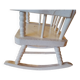 Vintage wooden rocking chair for dolls