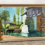 Country house landscape