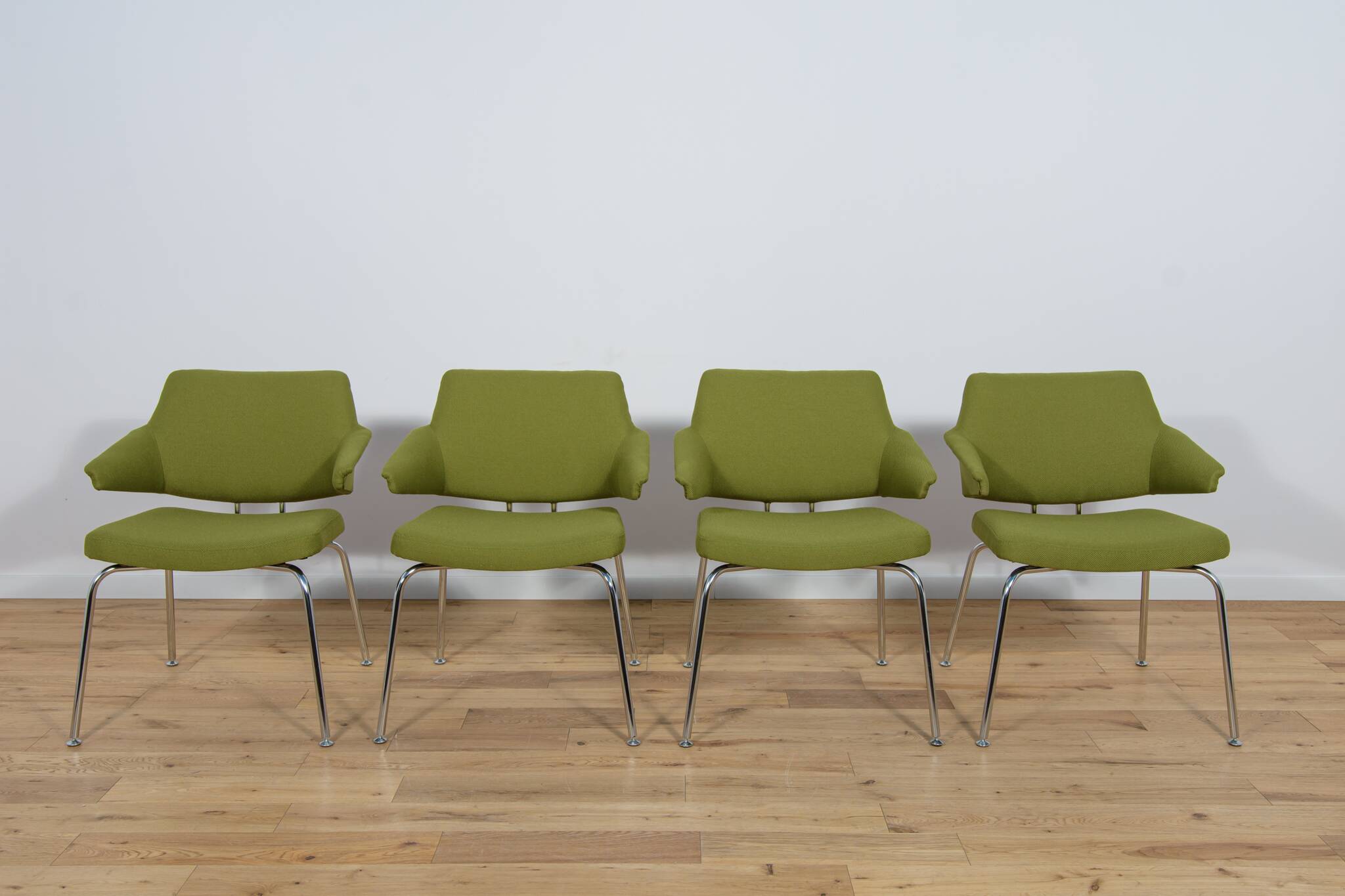 Mid-Century Conference Armchairs by Jacob Jensen for Duba, 1960s, Set of 4