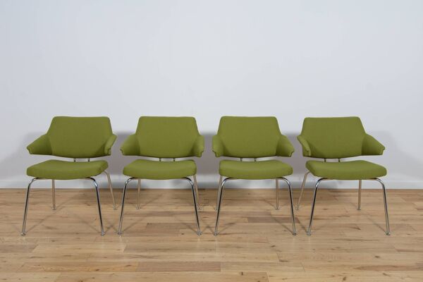Fauteuils par Jacob Jensen pour Duba, 1960s, Set de 4