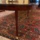 Extensible Louis XVI dining table in period Directoire mahogany.