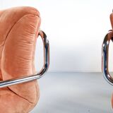 Set of 6 armchairs by Guido Faleschini, 1970s, Mariani Italia, publisher