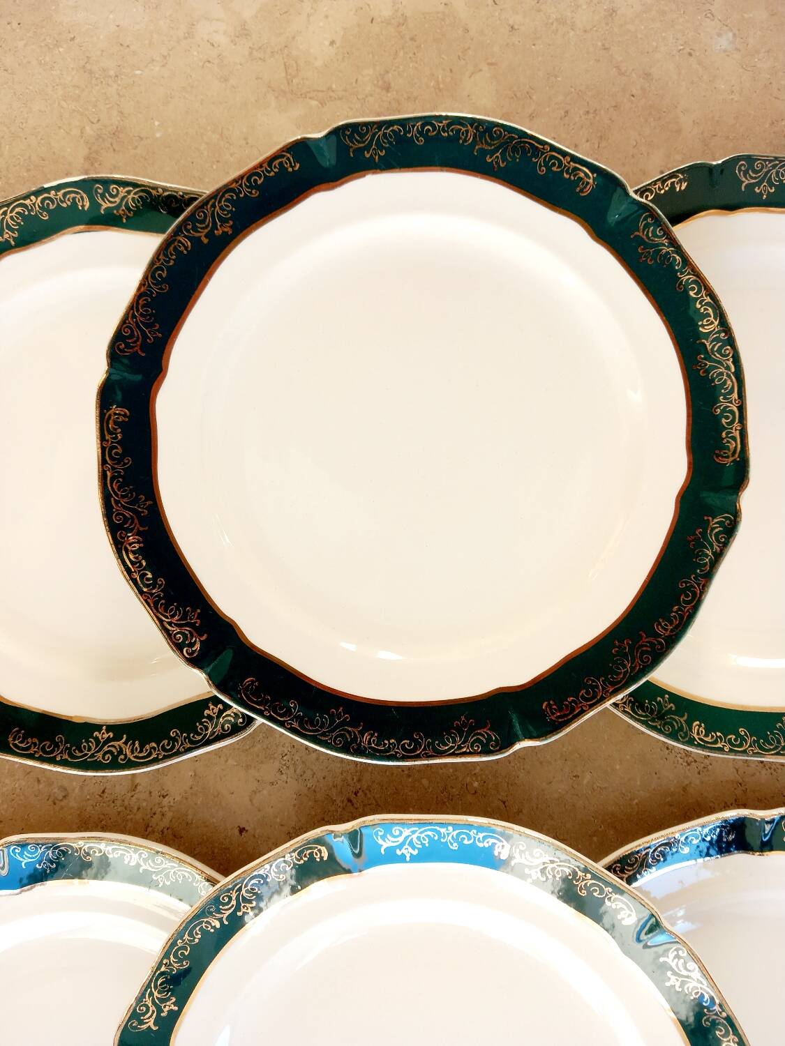 Dessert plates X9 Ceranord