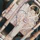 4 chaises rotin vintages