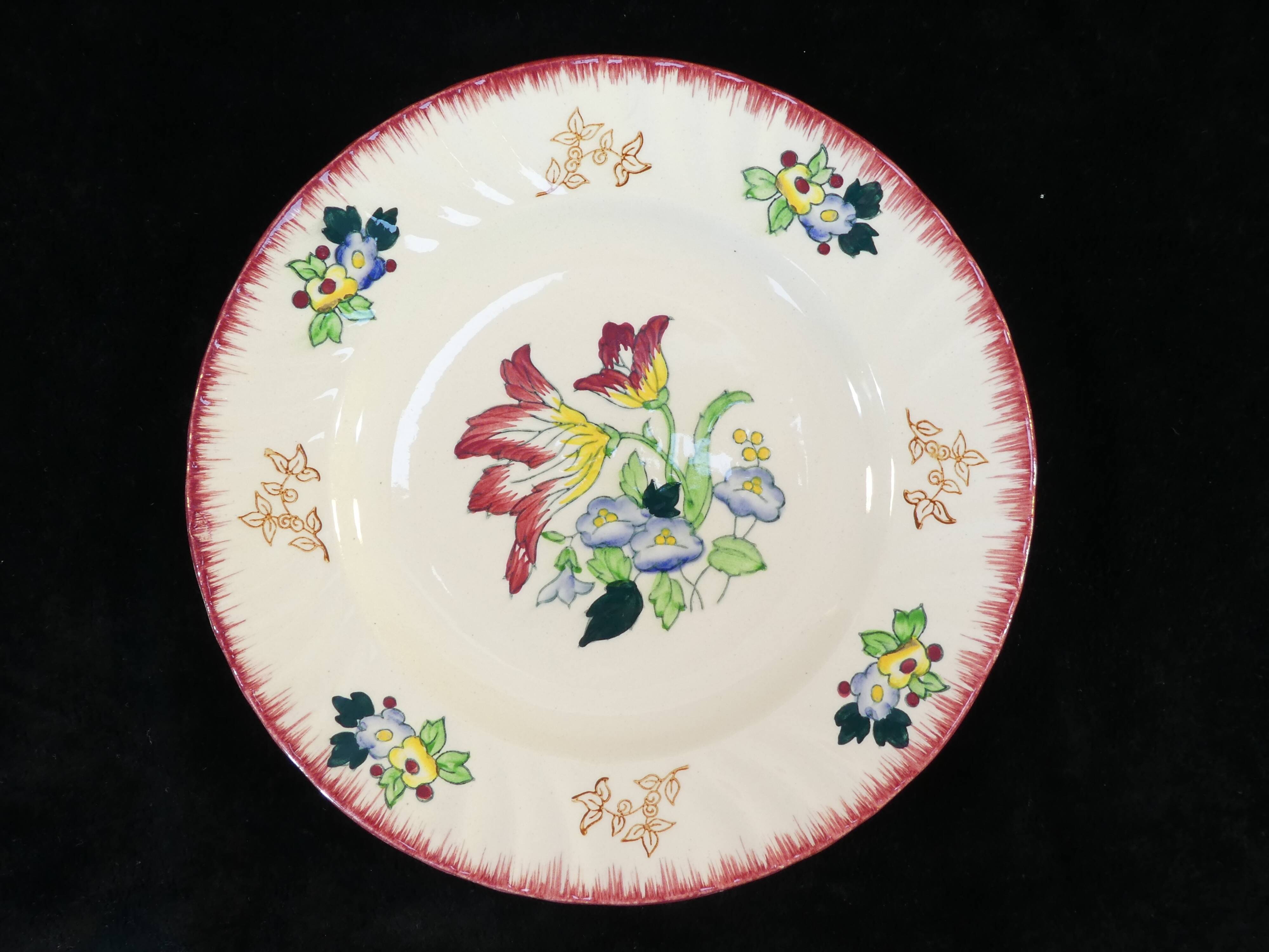 6 flat plates Longwy model Marseille