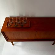 Meuble buffet bas scandinave en teck