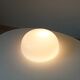 Vintage opaline dome ceiling light from the 60s