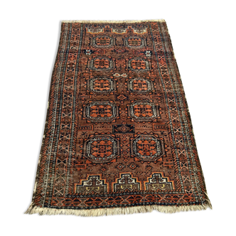 Tapis iranien ancien en laine 150x82cm