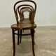 5 Thonet bistro chairs in curved wood