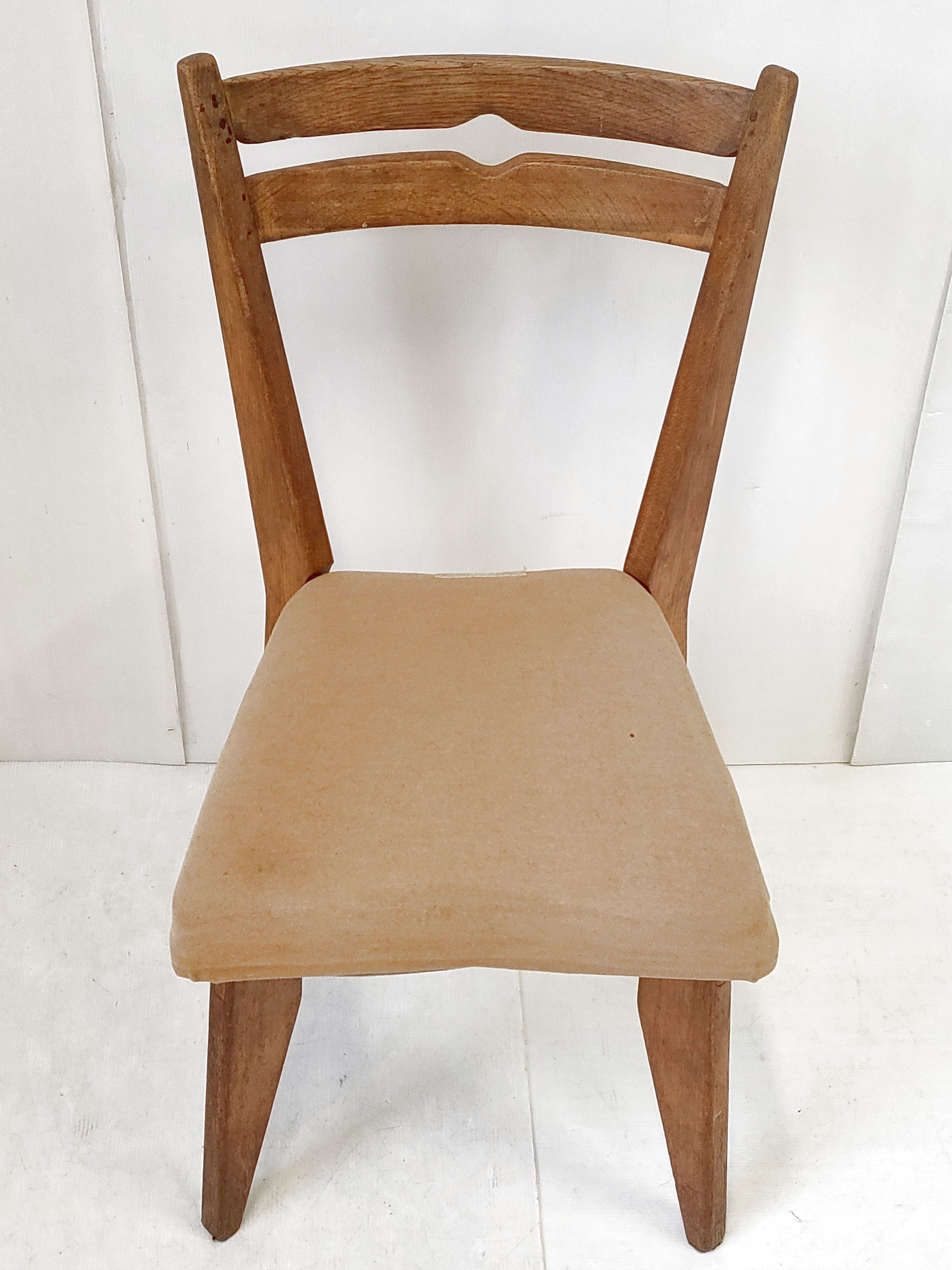 Vintage chair Guillerme & Chambron