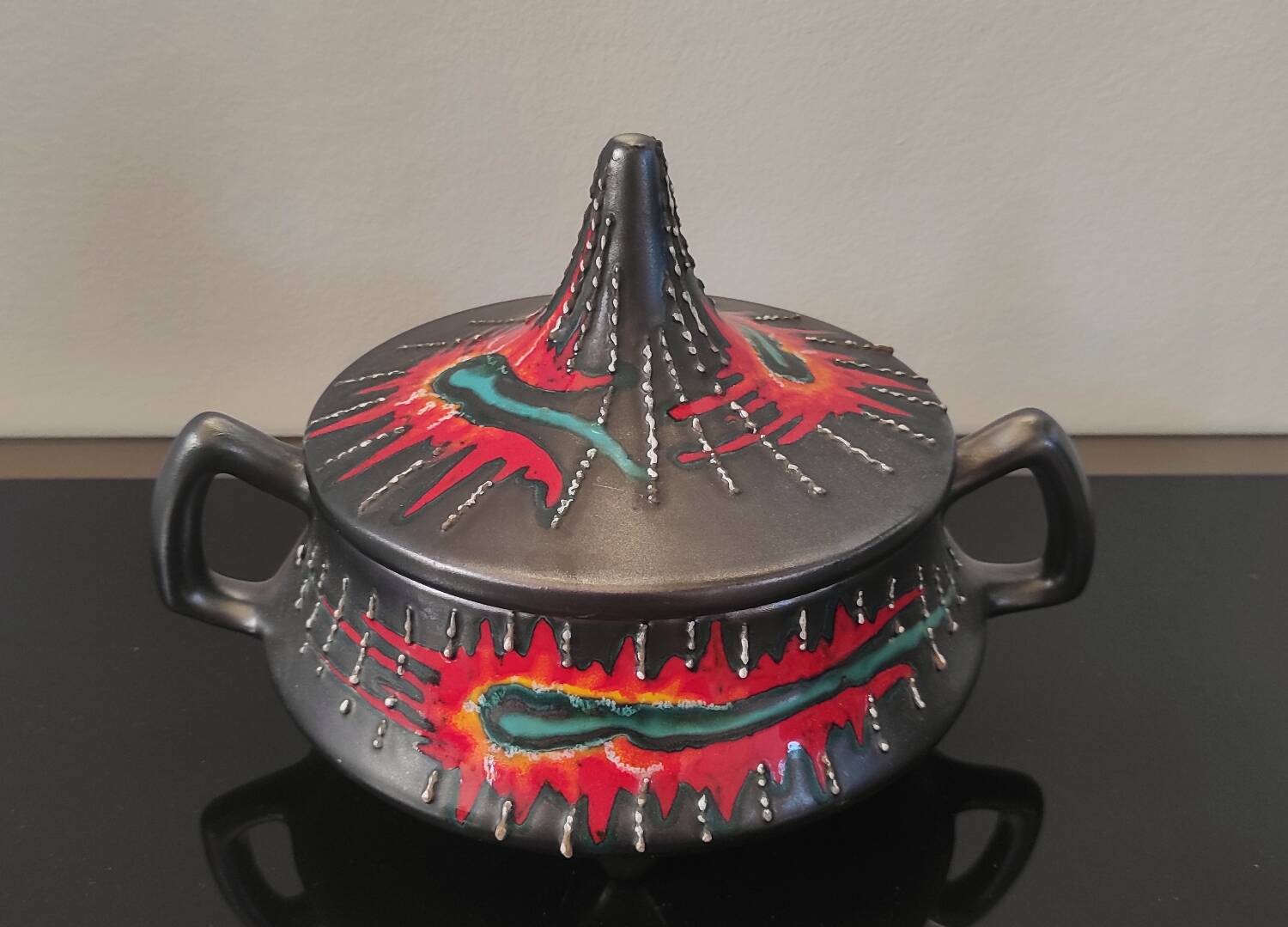 Vintage bonbonnière by Roberto Rigon for Bertoncello - Italy