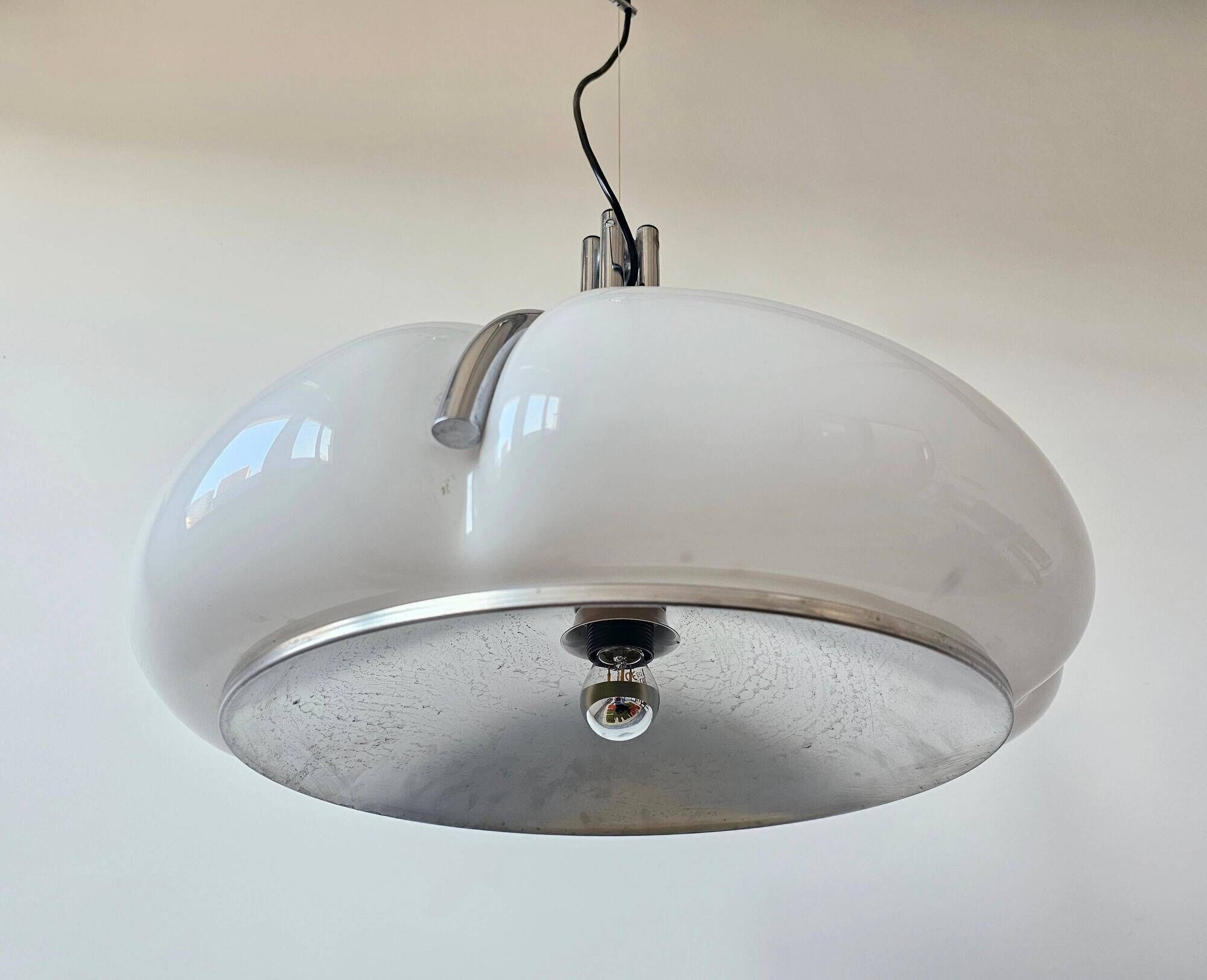 Suspension Quadrifoglio designed by Gae Aulenti for Guzzini, 1960s