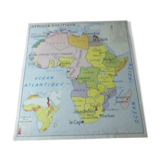 Carte géographique