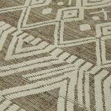 Handmade Turkish One of a Kind 297 cm x 430 cm Beige Wool Carpet