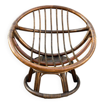 Rattan armchair from the 60s
