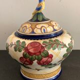 Bonbonnière art nouveau en porcelaine numérotée et signée Royal Copenhagen Denmark, 1908