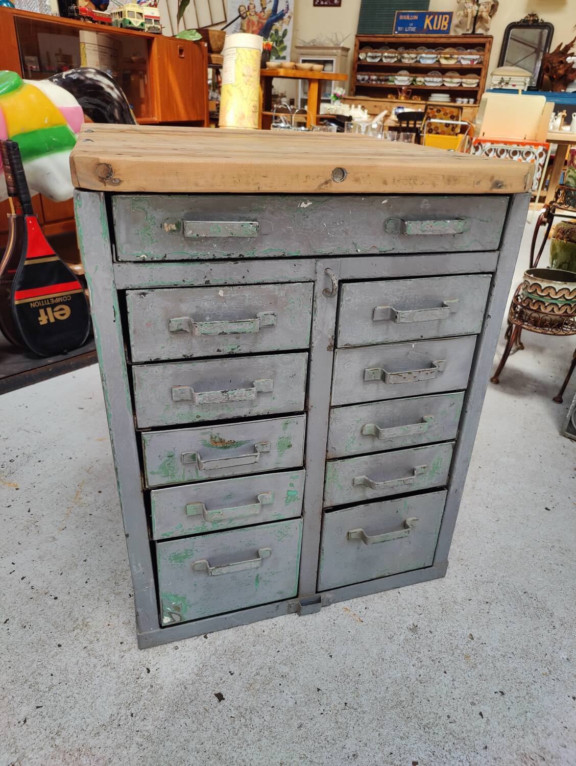 Antique chest of drawers full of charm