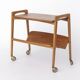 Vintage Bar Cart on Wheels, Mid Century Modern Trolley Table, 1960s Germany