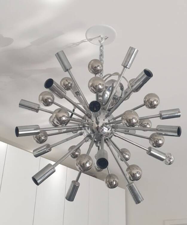 Sputnik chandelier / Sputnik 1970s