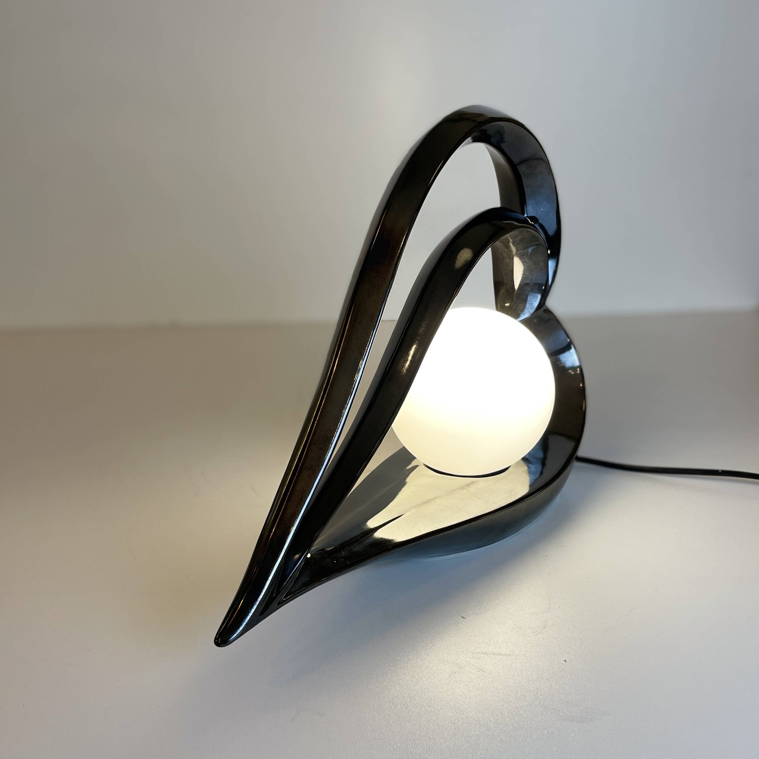 Ceramic Table Lamp in the style of Harris Lamps from 1970'