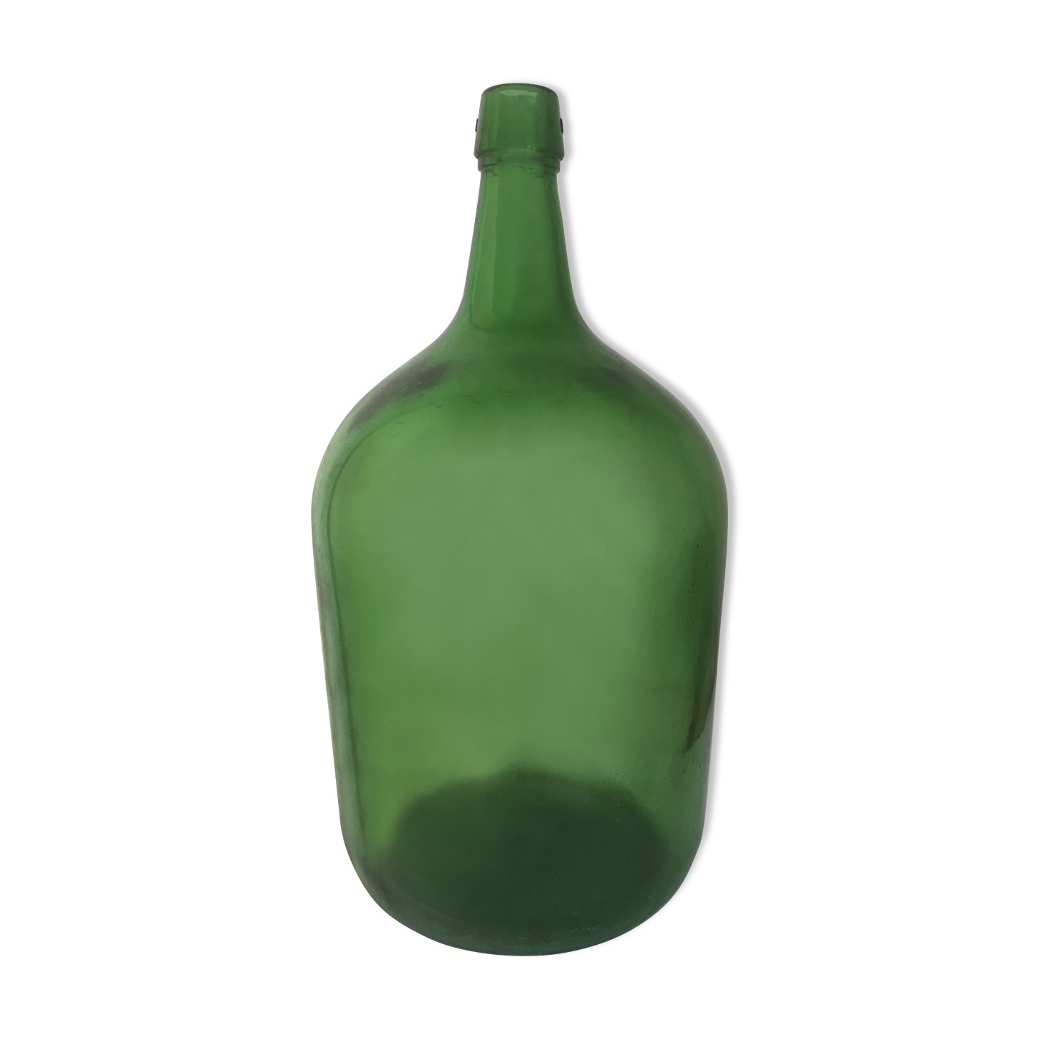 Dame jeanne vintage verte