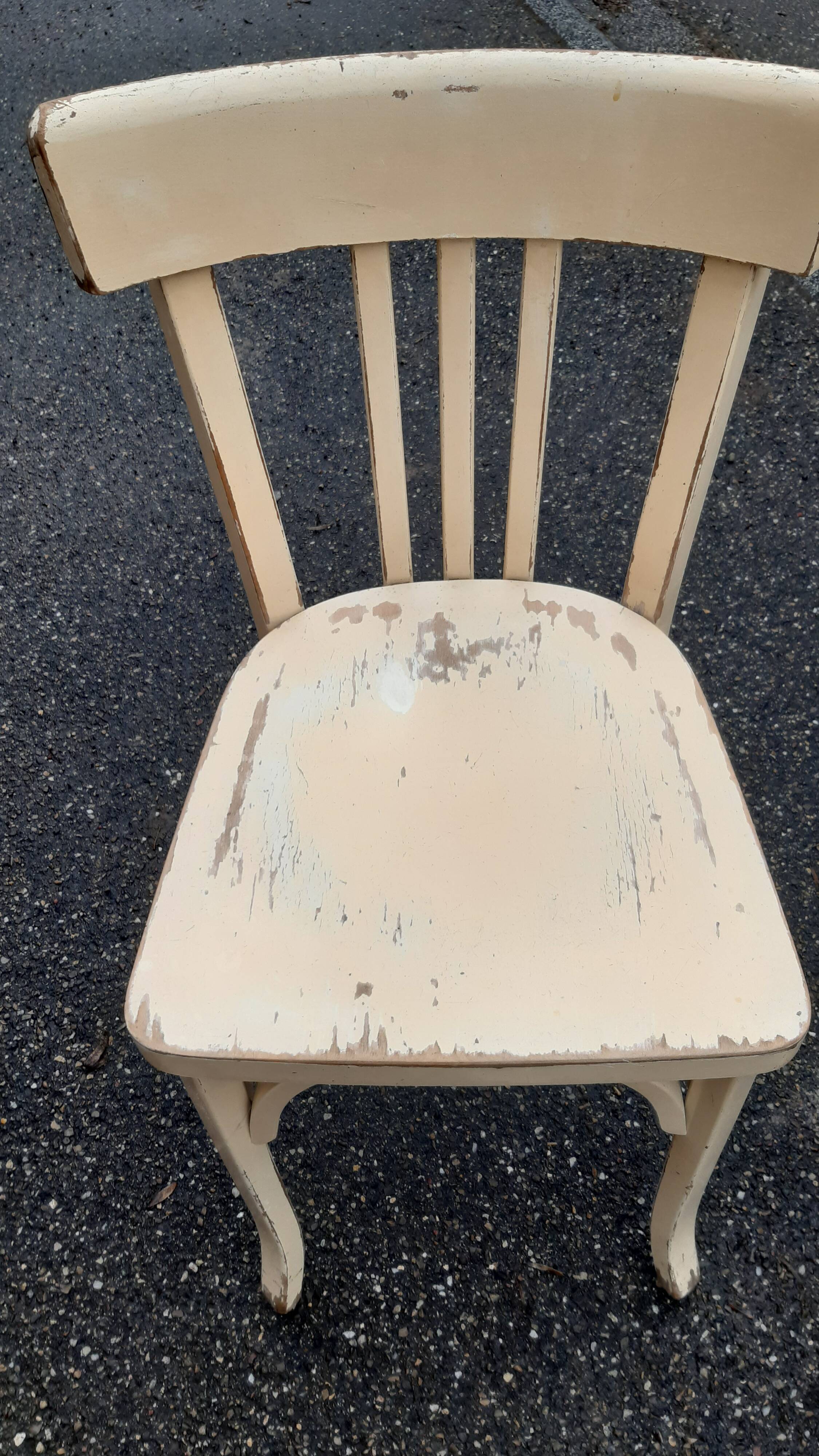 Chaises bistrot campagne shabby chic
