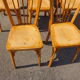 Série de 9 chaises Baumann