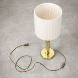 Lampe de table vintage en laiton italien