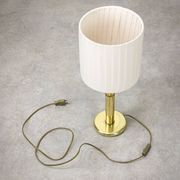 Lampe de table vintage en laiton italien