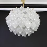 Glass Tulipan chandelier by Kalmar, Austria, 1960s