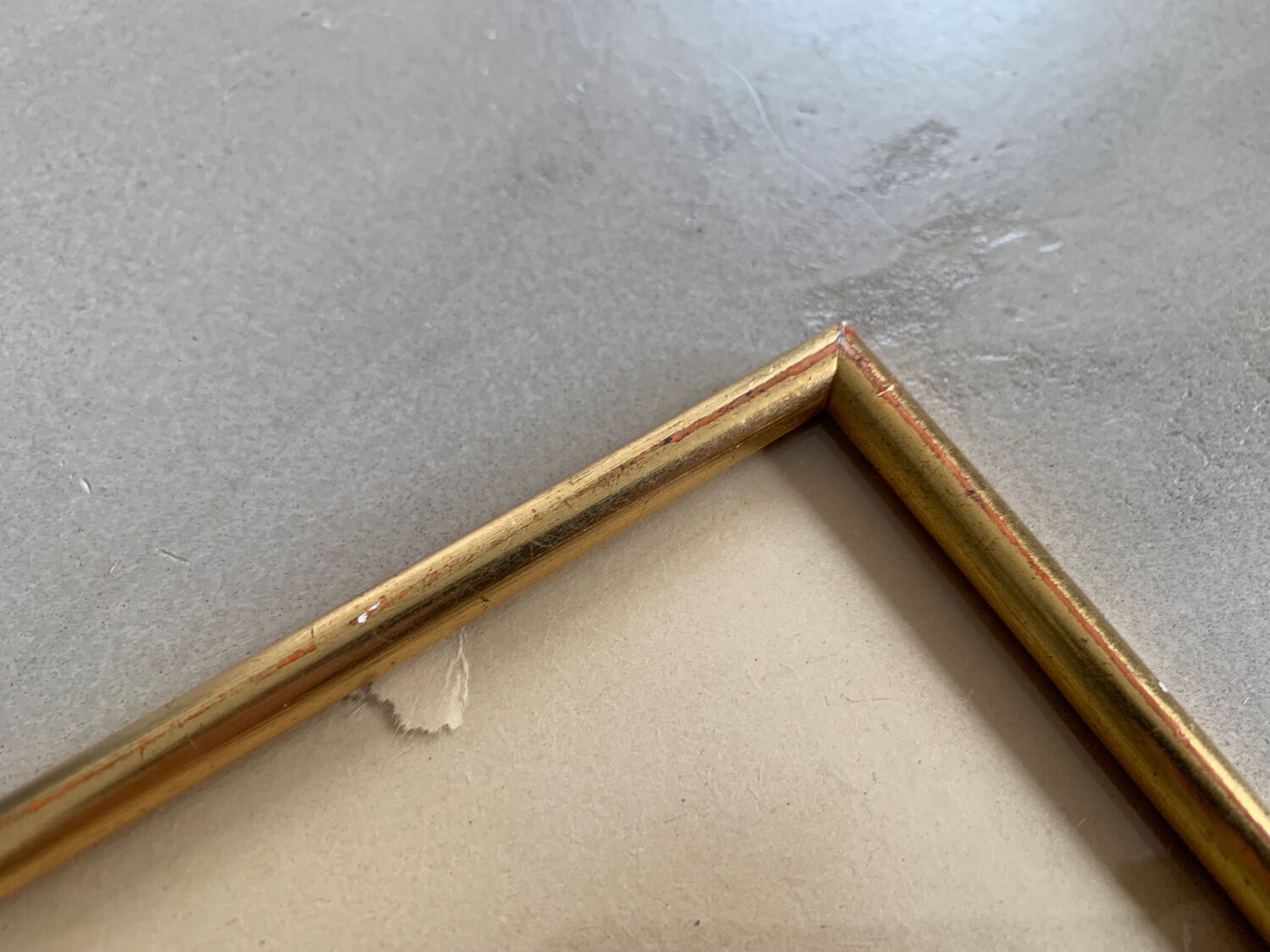 Old gold frame 30x22cm